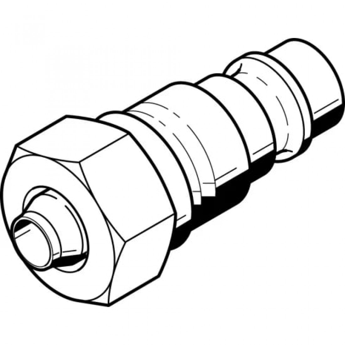 Быстроразъемный штекер Festo KS-PK-4-1/8