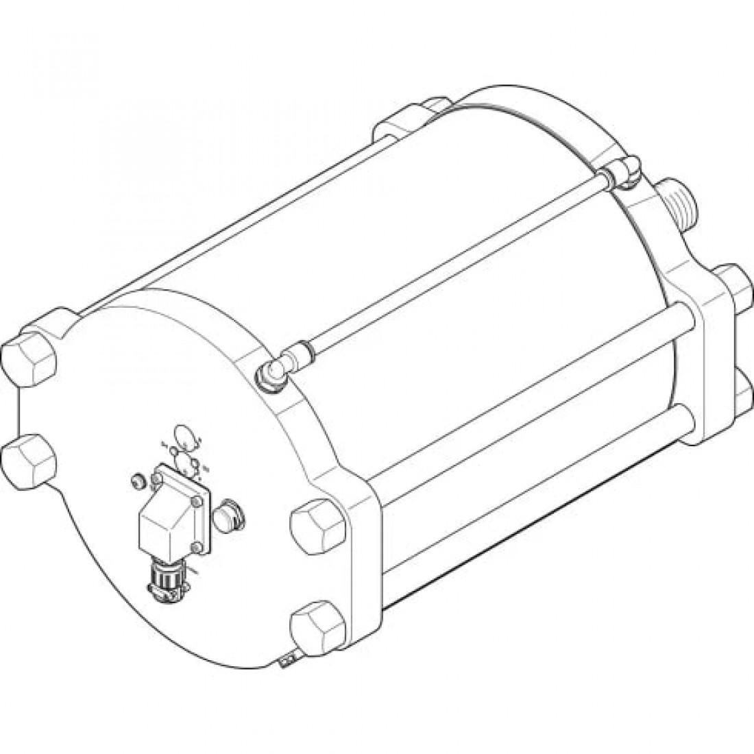 Линейный привод Festo DFPI-250-ND2P-C1V-A