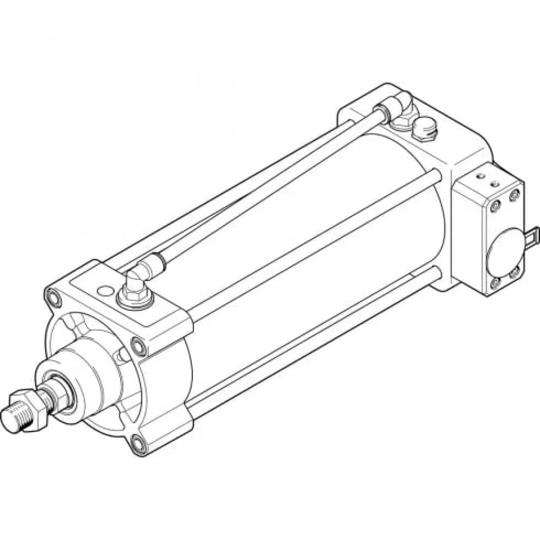 Линейный привод Festo DFPI-100-ND2P-C1V-NB3P-R-A
