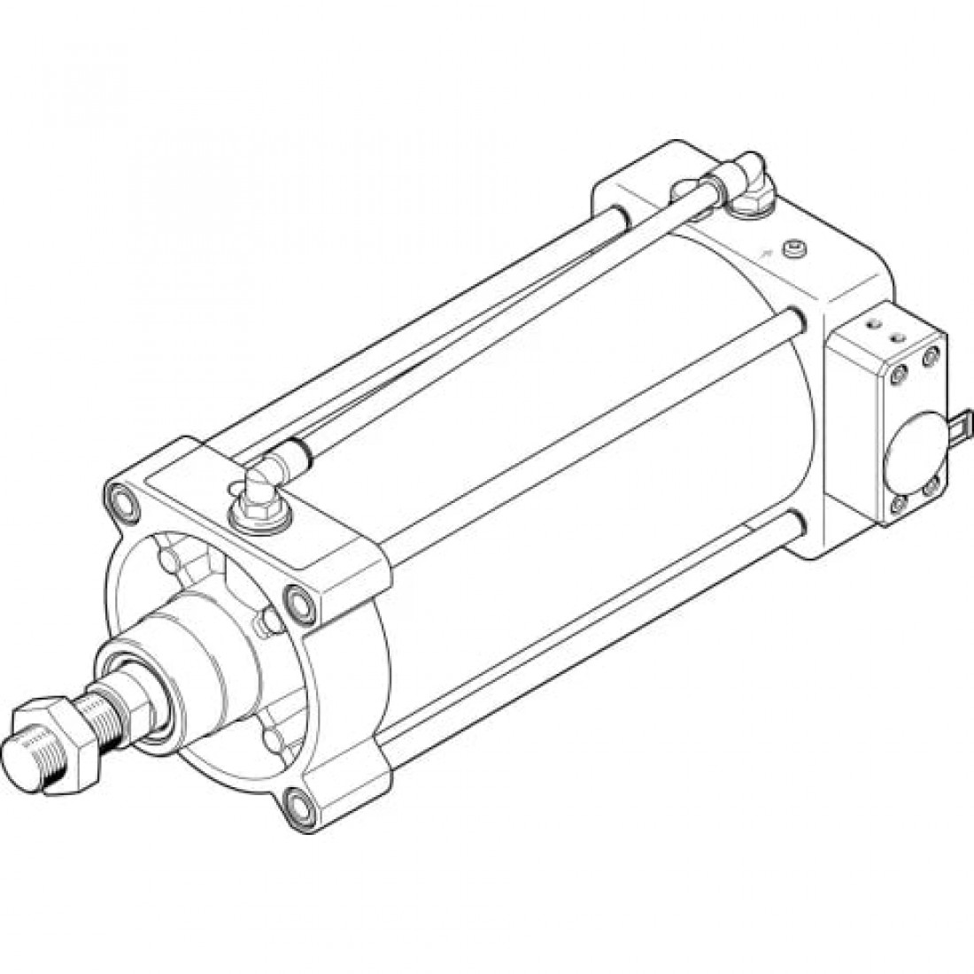 Линейный привод Festo DFPI-125-ND2P-C1V-NB3P-R-A