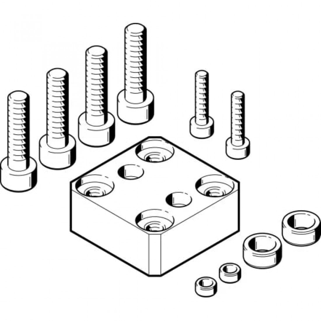 Адаптерная плита Festo HAPG-39-S1
