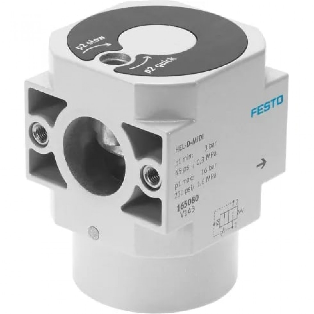 Клапан плавного пуска Festo HEL-D-MINI