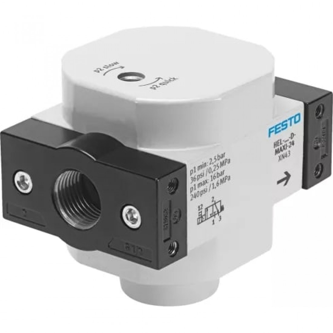 Клапан плавного пуска Festo HEL-3/4-D-MAXI