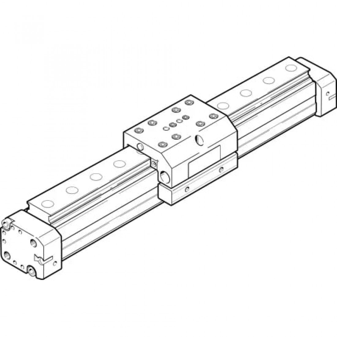 Линейный привод Festo DGPL-25-PPV-A-KF-B