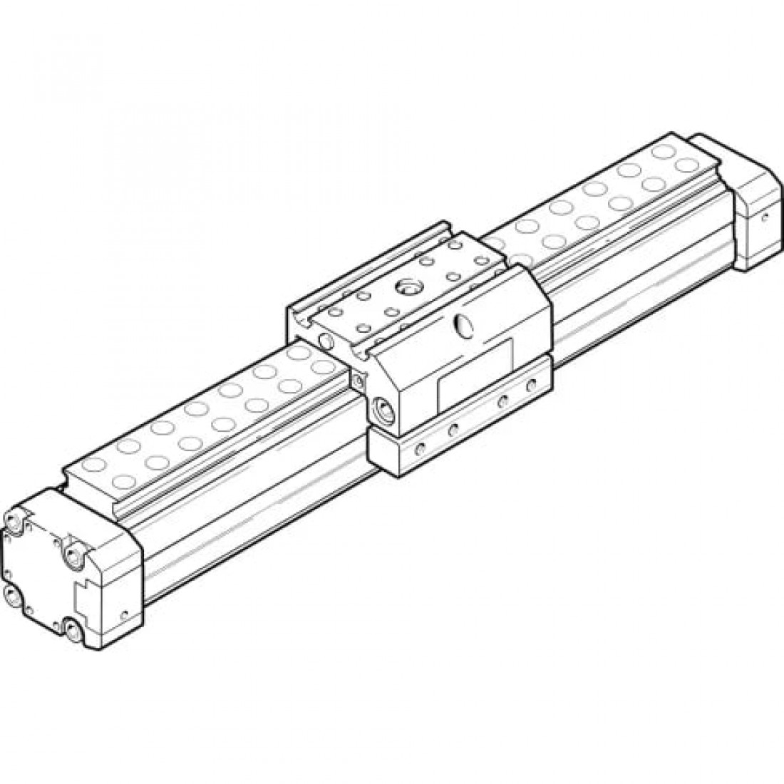 Линейный привод Festo DGPL-32-250-PPV-A-B-KF