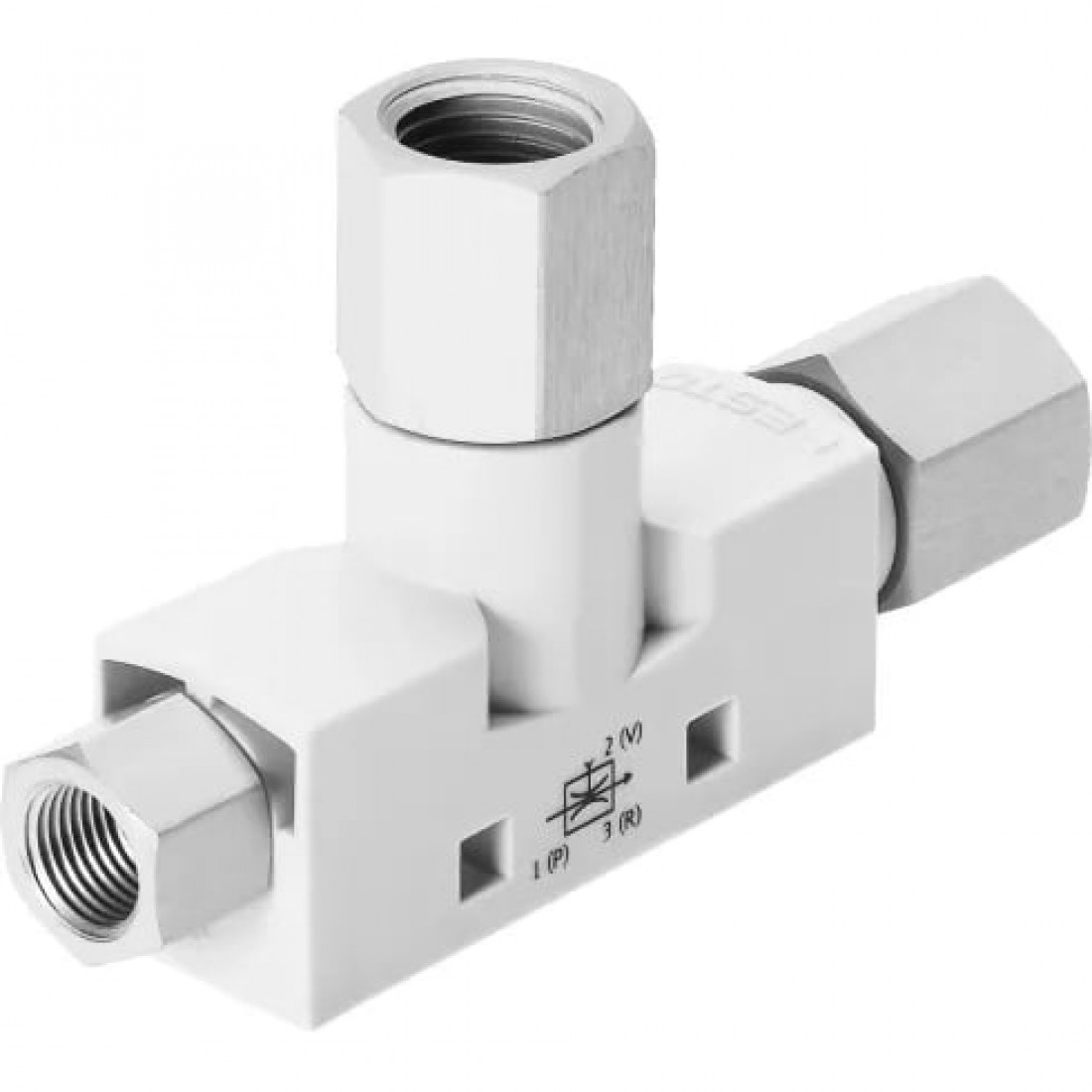 Эжектор базовый вакуумный пневматический Festo VN-10-L-T3-PI4-VI4-RI4